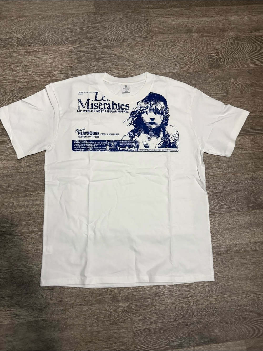 Le Misérables Size M graphic tee